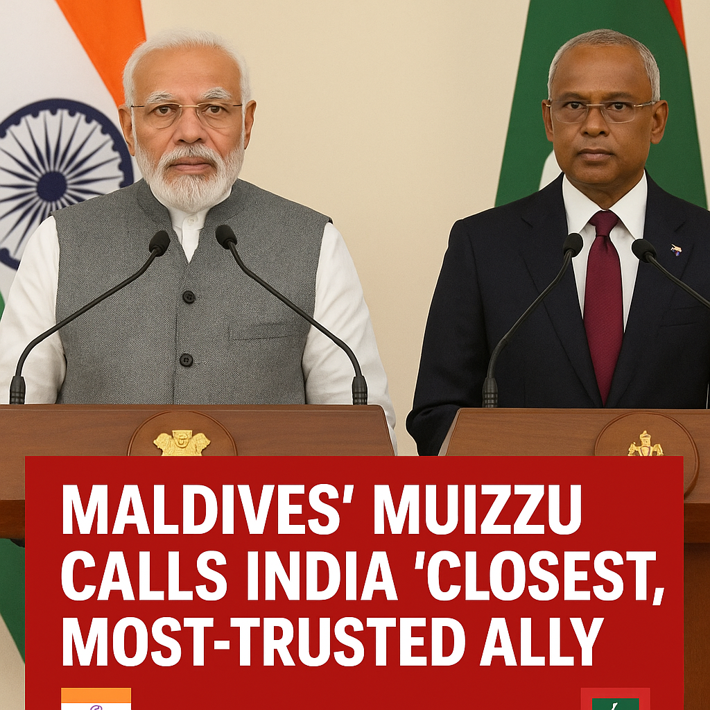 India & Maldives: A New Era of Friendship 🌍 | PM Modi’s Big Announcements