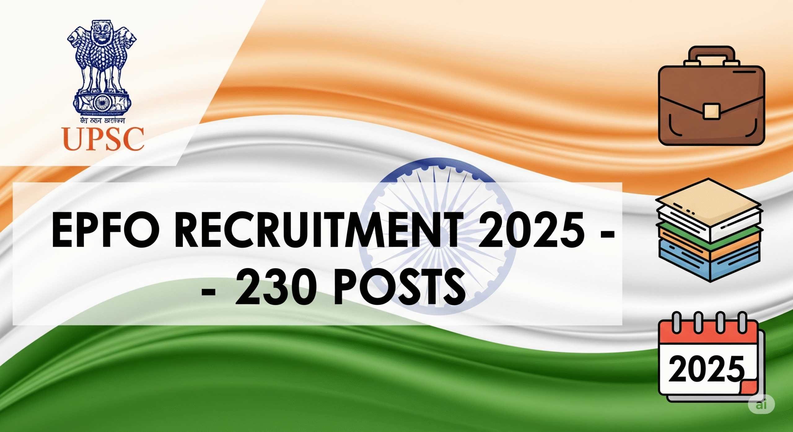 UPSC EPFO Recruitment 2025