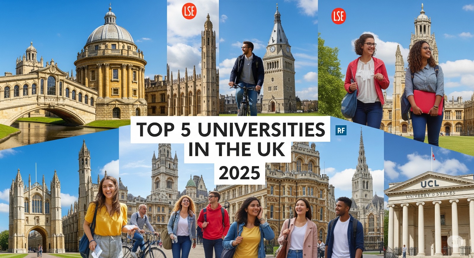 Top 5 Universities in the UK
