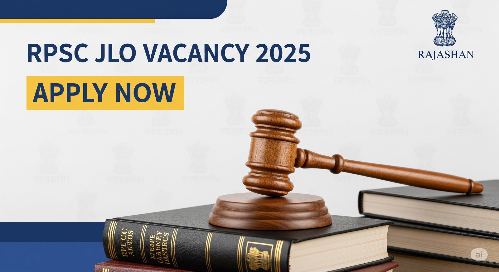 RPSC Junior Legal Officer 2025
