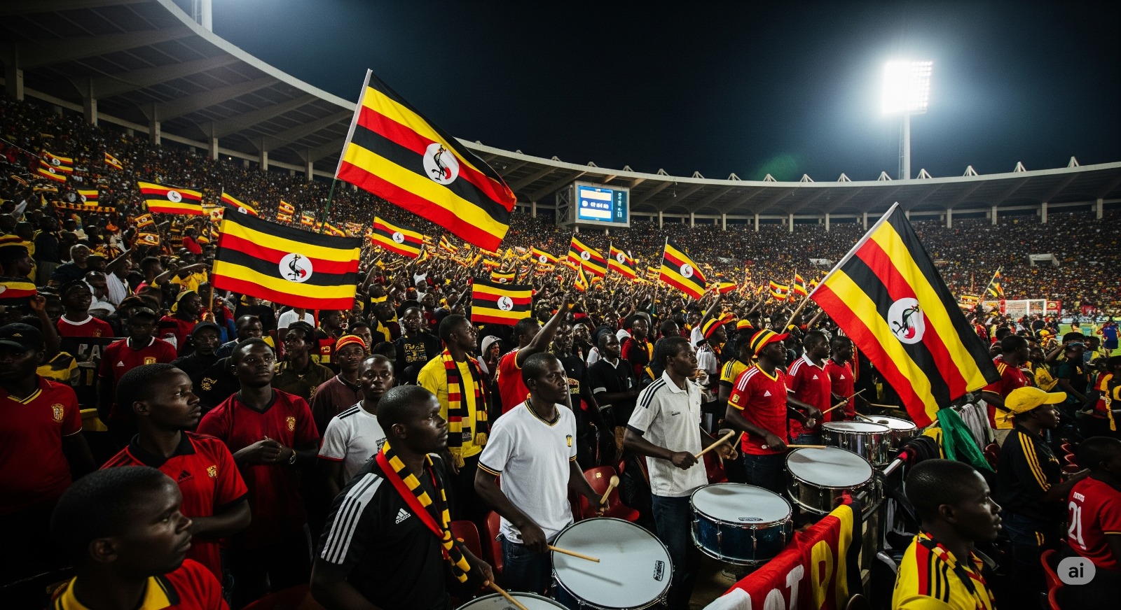 South Africa vs Uganda CHAN 2024