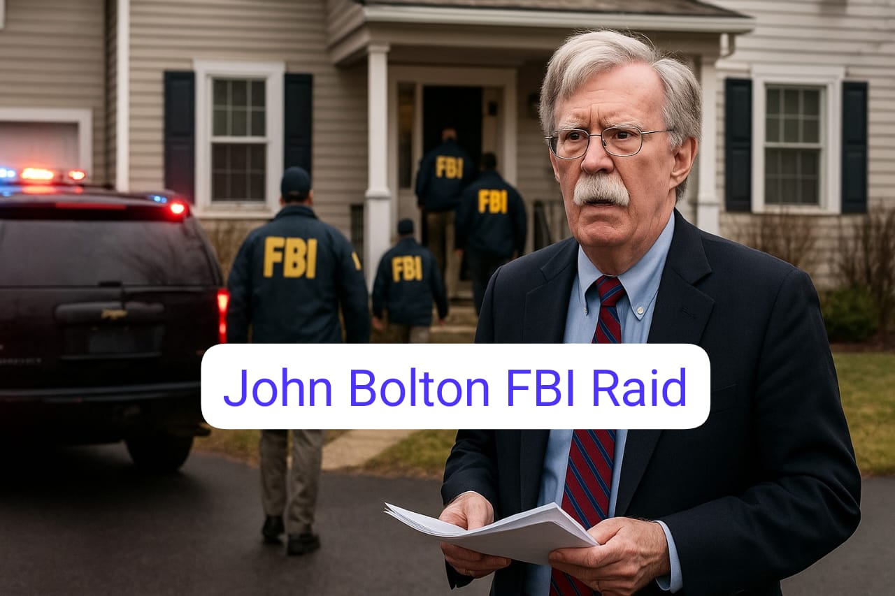 John Bolton FBI Raid