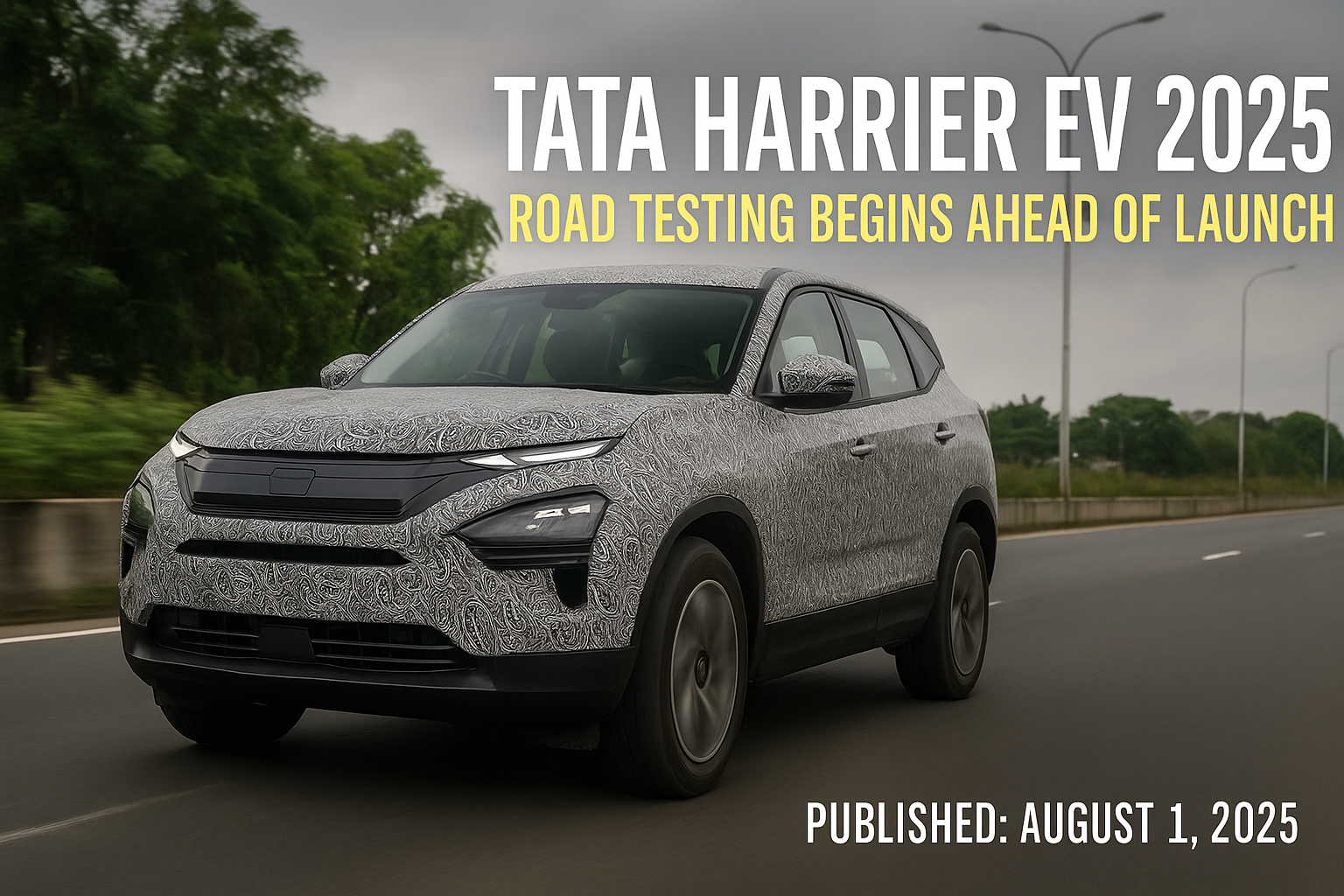 Tata Harrier EV 2025
