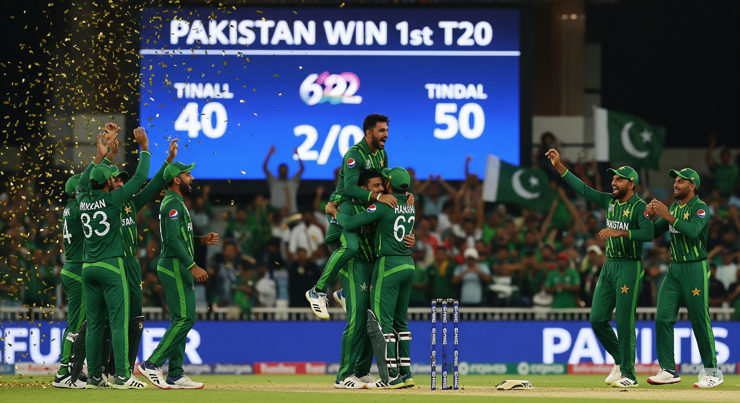 Pakistan vs West Indies 1st T20I 2025