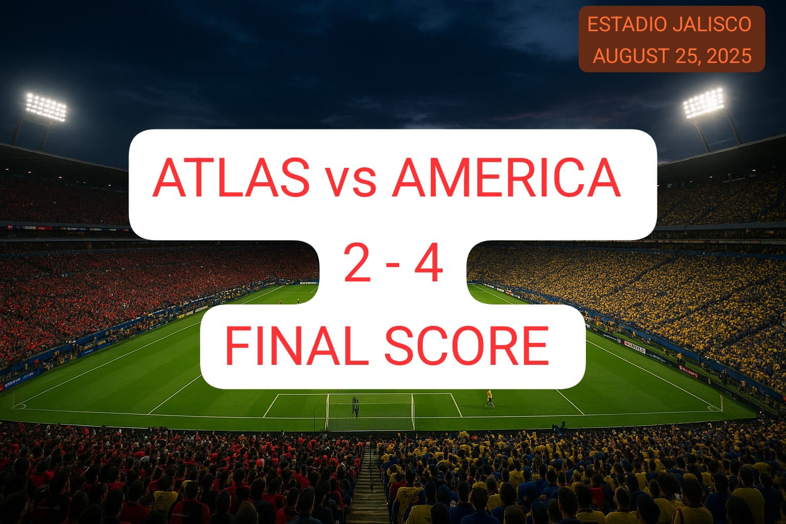 Atlas vs América