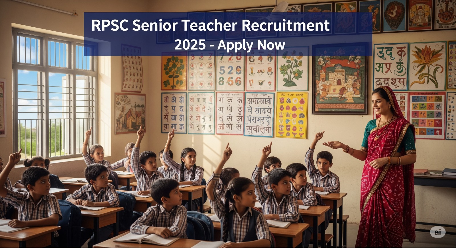 RPSC Senior Teacher Recruitment 2025