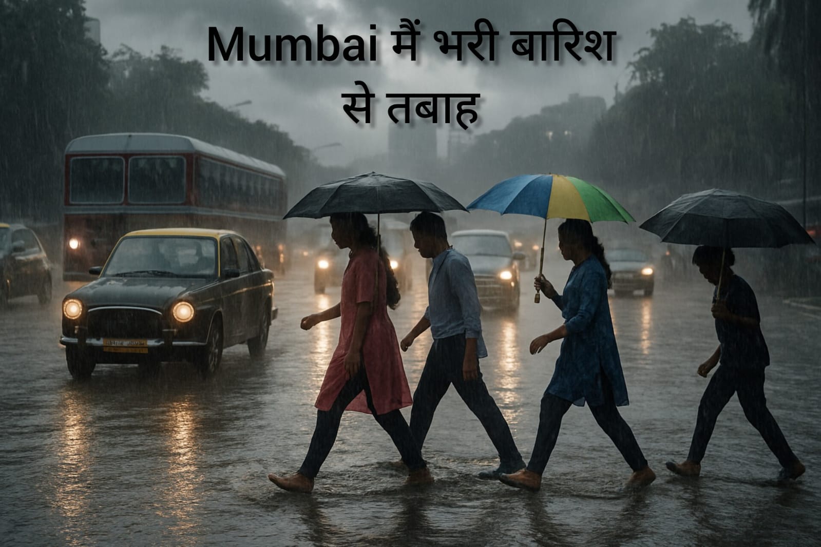 मुंबई बारिश समाचार 2025