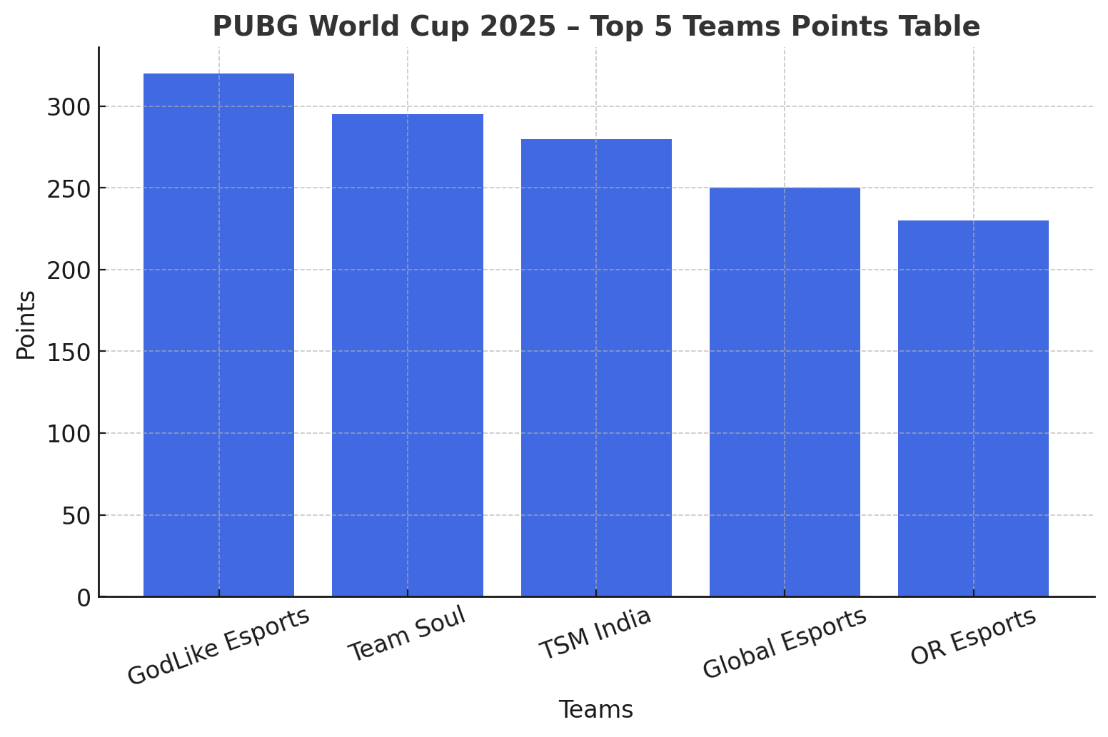 PUBG World Cup 2025 Champions