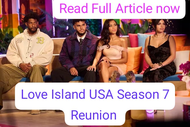 Love Island USA Season 7 Reunion