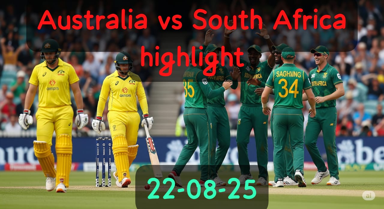 Australia vs South Africa