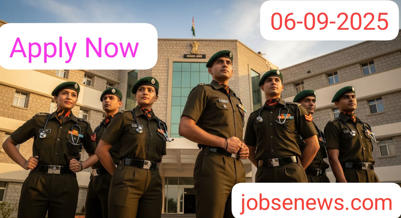 AFMS Medical Officer Recruitment 2025
