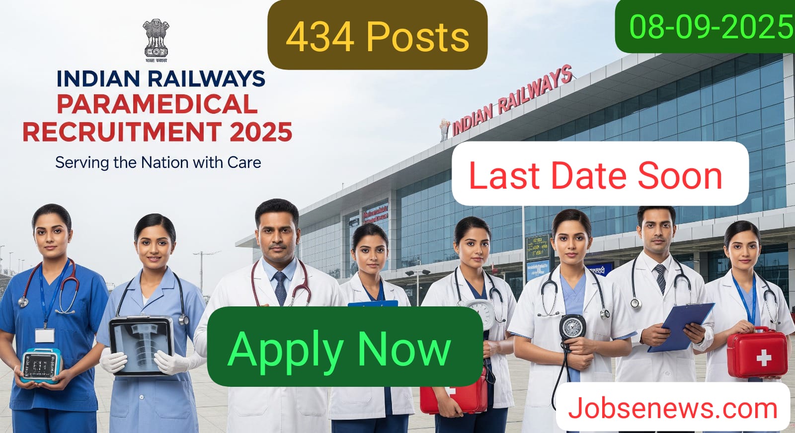 RRB Paramedical Recruitment 2025