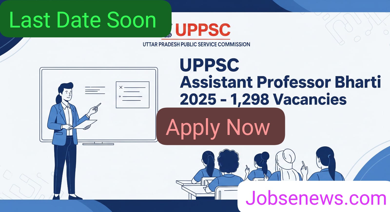 UPPSC Assistant Professor Recruitment 2025