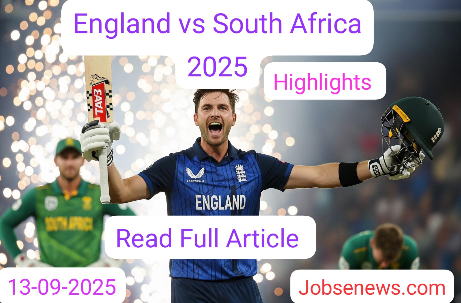 England vs South Africa 2025